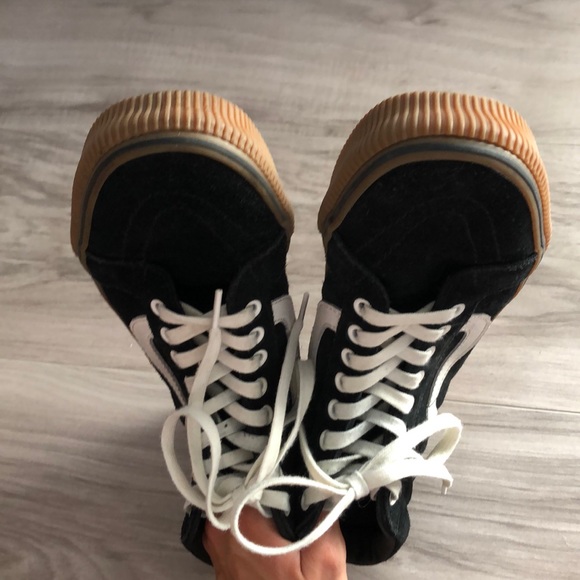 Vans high top gum sole, with ivory details - Picture 5 of 6
